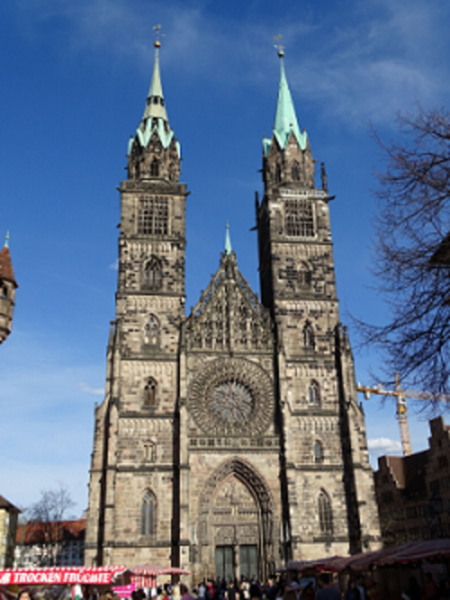 St. Lawrence Church Nuremberg Towers
